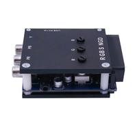 Qerwsdty Convertisseur de Transcodeur de Composant SCART RGBS vers YPBPR pour Console de Rétro, Composant de Différence de Couleur RGBS