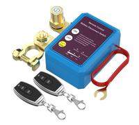 Qerwsdty Coupe-batterie à distance 12 V 240 A, protection antivol pour camping-cars, véhicules tout-terrain et bateaux - Interrupteur d'arrêt automatique pour voiture