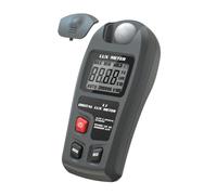 Qerwsdty Haute Précision Numérique Light Meter Testeur de Luminosité Lumen Mètre Testeur de Luminosité Lumen Mètre Automatique Éteint Lumen Mètre de Luminosité