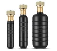 Qerwsdty Kit de Vessie de Drainage, 3 Vessies de Nettoyage de Drain S'Adaptent à 1 à 6 Tuyaux de Drainage, Débouche les Blocages Tenaces dans le Drain Principal et les Égouts