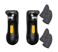 Qerwsdty le ContrôLeur de Mobile pour DéClencheur la Manette L1R1 avec 2 Paires Du Couvre-Doigts