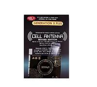 Qerwsdty Lot de 10 autocollants d'amplification de signal Booster Gen X pour les smartphones et outils de camping - Noir doré