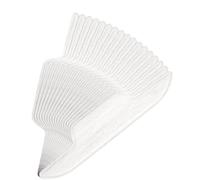 Qerwsdty Lot de 100 coussinets de transpiration absorbants pour chapeaux de golf, coussinets de transpiration absorbants pour chapeaux souples, bandeau de transpiration jetable pour casque de