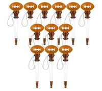 Qerwsdty Lot de 12 stylos à bille en forme de panier de football, thème sportif amusant avec encre noire, pour fête d'anniversaire, récompense, accessoires de fête