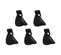 Qerwsdty Lot de 5 cache-yeux anti-UV pour l'extérieur, protection contre le soleil, le nez, protection du , anti-soleil, pour soins de la peau, noir