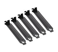 Qerwsdty Lot de 5 caches de fente PCI, filtre à poussière, carte aveugle, ventilateur, filtre à poussière, ventilation pour boîtier PC, , installation facile, facile à utiliser, sans trou
