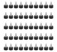 Qerwsdty Lot de 50 bouchons à presser 24-410 pour bouteilles doseuses de colle à eau