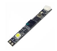 Qerwsdty Module de Caméra USB HD 5MP GC5035 pour Ordinateur Portable, Reconnaissance Faciale avec Flash, Microphone UVC OTG FF-76 Degrés, 1 Pièce, PC Noir + Métal