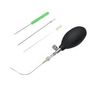 Qerwsdty Outil de soufflage d'œufs simple pour vider les œufs - Pompe à œufs et foret à œufs avec un trou - Kit de décoration pour fabricant d'œufs de Pâques