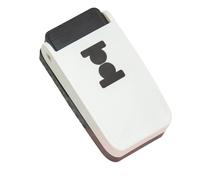 Qerwsdty Perforateur à Onglets Ronds, Perforateur de Dossier Portable, Séparateur de Feuilles Mobiles, Poinçon D'Étiquette, Poinçon de Papier, Coupe-Papier