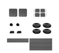 Qerwsdty Pour Host Protection Set Bouchon Anti-PoussièRe + Bouton Trackpad Autocollant + Silicone Rocker Cap Set