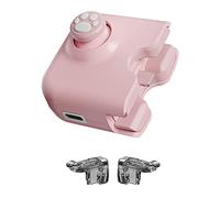 Qerwsdty Pour Manette de avec Manette de L1R1 pour Manette de pour Port avec Port de Charge pour (Rose)