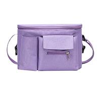 Qerwsdty Poussette Sac Multifonctionnel Sac Momie Sac de Transport de éTanche MèRe et Hors Paquet Violet