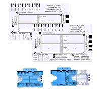 Qerwsdty Règle ECG en 2 parties avec 7 étapes, règle ECG avec 7 étapes pour l'interprétation ECG/ECG, manuel de référence ECG, outil de mesure de pied à coulisse ECG