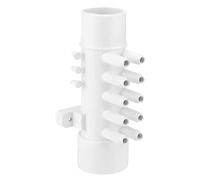 Qerwsdty Répartiteur de pipeline, accessoires de piscine spa, distributeur de spa pour piscine, pièces SPA, sortie d'air 10 trous