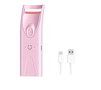 Qerwsdty Rose YJ02 Cils Curl Portable Recourbe-cils Chauffé Électrique Électrique Chauffé Outil de Maquillage