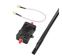 Qerwsdty Routeur Amplificateur sans WiFi 4W 4000mW 802.11b/G 2.4Ghz WLAN ZigBee BT Amplificateur de Signal avec Antenne TDD (Prise UE)