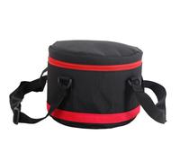 Qerwsdty Sac lourd pour marteau télescopique astronomique - Sac lourd pour marteau avec poche en filet - Accessoires astronomiques télescopiques - Sac de rangement oculaire, Noir et rouge.