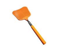Qerwsdty Tapette à mouches télescopique, et robuste avec outil anti-moustique inoxydable, accessoires de maison, outils C