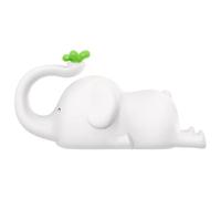 Qerwsdty Veilleuse LED Éléphant Mignon avec Minuteur, Lampe de Table Portable Dimmable pour Chambre
