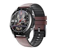 QESTO GHL Montre intelligente pour homme avec moniteur de fréquence cardiaque et de pression artérielle Spo2, avec application d'appel Bluetooth, rappel de message, montre Bluetooth iOS Android (B)
