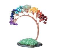 QEUOPGFD Ornements en Cristal 1PC Couleur Naturelle Cristal Arbre spécimen Agate Reiki guérison décoration de la Maison Ornements Arbre Porte-Bonheur Bricolage Cadeaux Souvenir Cadeau Beau Cristal