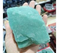 QEUOPGFD Ornements en Cristal Bleu Ciel rivière minerai Brut Quartz Cristal minéral spécimen guérison gemme Maison Bureau démagnétisation décoration Beau Cristal(100-200g)