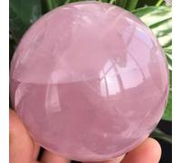 QEUOPGFD Ornements en Cristal Boule de guérison Chakra en Cristal Rose Guérison en Boule de Cristal Beau Cristal(50-60mm)