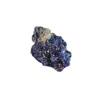 QEUOPGFD Ornements en Cristal Cristal Azurite Malachite géode géode Cluster spécimen minéral enseignement Recherche Reiki Pierres de guérison à Collectionner Beau Cristal(3-4cm)