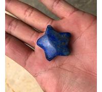 QEUOPGFD Ornements en Cristal Cristal Lapis Lazuli gemme étoile méditation Chakra thérapie Cristal étoile de Quartz Poli comme Cadeau Beau Cristal(1pcs)