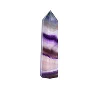QEUOPGFD Ornements en Cristal de guérison en Cristal de Fluorite de Couleur Naturelle, 7-9cm, Pierres de Chakra, Cristaux polis Beau Cristal(70-80mm)