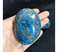 QEUOPGFD Ornements en Cristal Pierre Brute de Cristal Pierre Brute de Phosphate Bleu Beau Cristal(2pc)