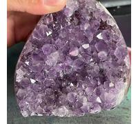 QEUOPGFD Ornements en Cristal Spécimen de grappe de Cristal de Quartz d'améthyste de rêve uruguayen guérir Beau Cristal(100-120g)