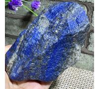 QEUOPGFD Ornements en Cristal Spécimen minéral de Quartz de Cristal de Lapis-Lazuli décoration de Bureau à Domicile Richesse minérale guérison Beau Cristal(1.1-1.3kg)