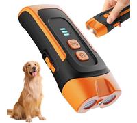 QEWEUUIE Anti-aboiement pour chien, 25 pieds, 3 en 1, appareil anti-aboiement à ultrasons, 2 modes, mini collier anti-aboiement pour l'intérieur et l'extérieur 02
