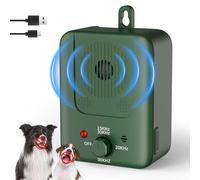 QEWEUUIE Anti-aboiement pour chien, 25 pieds, 3 en 1, appareil anti-aboiement à ultrasons, 2 modes, mini collier anti-aboiement pour l'intérieur et l'extérieur-13