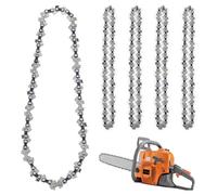 Qezodsx 5 PièCes Mini ChaîNe de TronçOnneuse pour 6 Pouces Guide de ChaîNe de TronçOnneuse ChaîNe de Remplacement de ChaîNe de Scie Portative