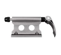 Qezodsx Support de Fourche de VéLo Support de Fourche de Bloc de VéLo Support de Fixation de Fourche de Roue Accessoires de Support de Fourche de VéLo, Titane