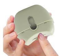 Qfdiwr 2 En 1 Lime A Ongle Electrique Automatique À 2 Vitesse 6.1x6.6x3,5 Cm Coupe Ongles Avec Polissage Lumière LED Et Rangement Portable Lime A Ongle Électrique Avec Câble De Charge USB