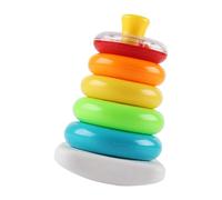 Qfdiwr Anneaux à Empiler Bébé | Cubes Empilables Colorés pour,Jouet d'Éveil pour 6 Mois et Plus Garçons Filles Famille Crèche Voyage Intérieur Extérieur