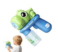 Qfdiwr Baguette Machine À Bulles | Bâton Mousse Lumineux Automatique | Stick à Bulles Dinosaure Portable étanche - pour 3-8 Ans Extérieur Fête Nuit Anniversaire Mariage