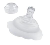 Qfdiwr Bout De Sein Pour Allaitement, Couverture Silicone pour Mère Allaitante, Protection en Silicone Réutilisable Apaisante pour Femme Bébé Maternité Maison Naissance
