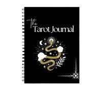 Qfdiwr Carnet de Tarot,Livre de Tirages de Tarot Portable | Cahier d'Apprentissage Divinatoire pour Méditation, Exploration des Rêves, Voyages et Réflexions Quotidiennes