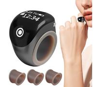 Qfdiwr Compteur De Doigts - Dispositif de Comptage Précis et Stable en Temps Réel | Compteur Numérique,pour un Usage Quotidien en Intérieur, Marche, Golf, Maths, Salle de Classe et Exercice