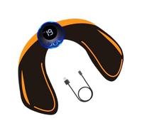 Qfdiwr Électrostimulation Musculaire des Fesses,25,5x20,5 Cm Appareil De Fesse Electrostimulateurs Fessier,PU Entraînement Fitness pour Les Femmes , avec 19 Modes