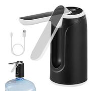 Qfdiwr Fontaine À Eau pour Bonbonne | Pompe Électrique pour Bouteille d'eau | Pompe Portable Rechargeable pour Maison Cuisine Voyage Salon Dortoir Camping