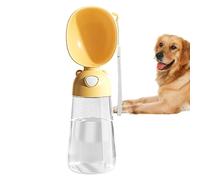 Qfdiwr Gourde d'eau Portable pour Chien, Distributeur d'eau de Voyage pour Chiot, Abreuvoir pour Chiots et Conteneur de Boisson pour Pique-Nique et Randonnée