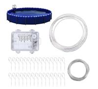 Qfdiwr Guirlande Lumineuse Extérieure Étanche, Télécommande Imperméable, à Changement de Couleurs, Portable sur Batterie pour Camping Jardin Fête Balcon Terrasse Patio Décoration