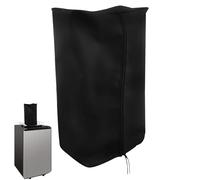 Qfdiwr Housse de protection pour tour de bière - Imperméable et anti-poussière noire - Protection isolante pour robinet de bière extérieur intérieur - Pour bar, barbecue, jardin, extérieur, restaurant
