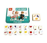 Qfdiwr Jeux De Casse Tête pour,Ensemble De Jeu Éducatif Interactif - Jeu De Puzzle D Association De Fruits,pour Développer Compétences À La Maison Et Voyage Éducation Fille Garçon